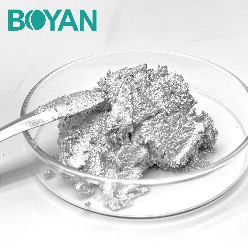 Fine Particle Size Aluminum Paste Fine White Effect Industrial Coating for Hammer Paint