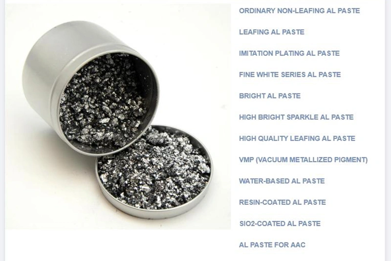 Fine Particle Size Aluminum Paste Fine White Effect Industrial Coating for Paint Industry