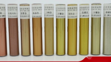 Chrome Metallic Silver Gold Color Chemical Powder Coating for Aluminum with ISO9001 10%off
